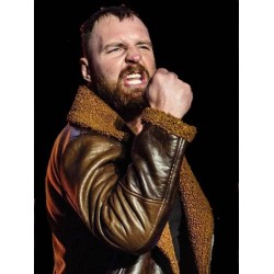 WWE Dean Ambrose Shearling Leather Jacket